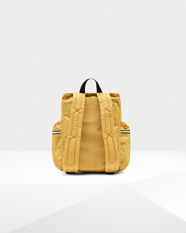  Hunter original mini top clip backpack - nylon : pale yellow