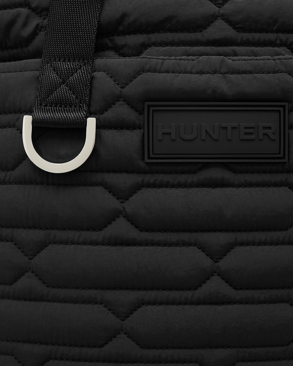  Hunter original quilted tote bag : black