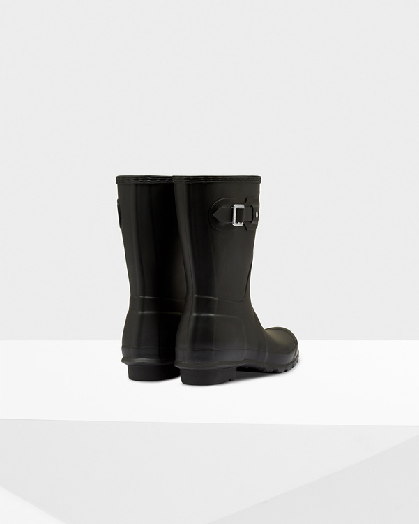  Hunter women's original short wellington boots : black