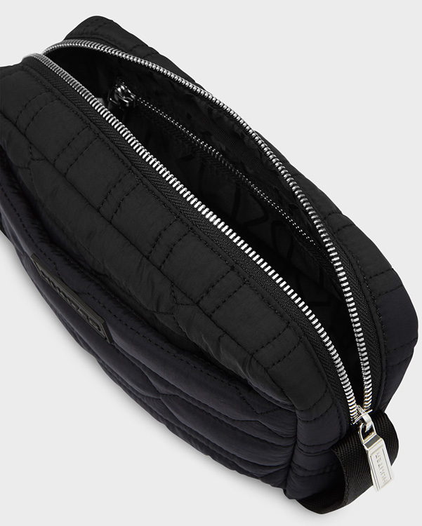  Hunter original quilted crossbody bag : black