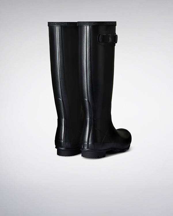  Hunter women's norris field wellington boots : black