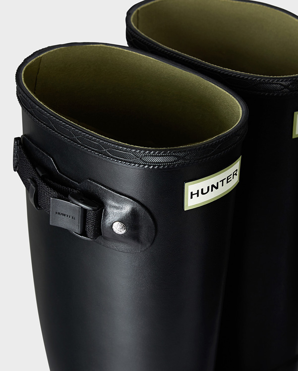  Hunter women's norris field wellington boots : black