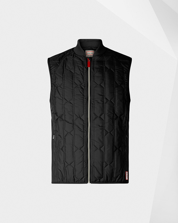  Hunter men's original midlayer gilet : black