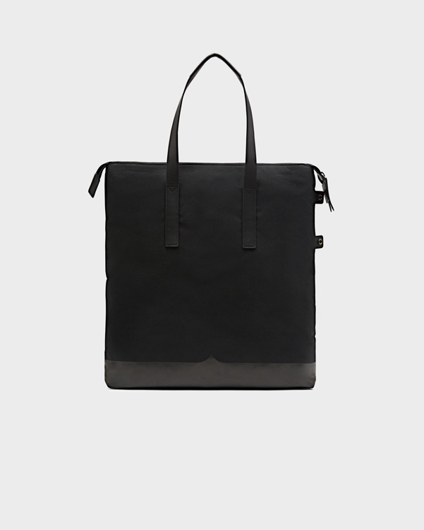  Hunter original canvas moustache tote : black