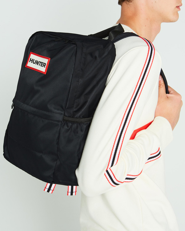  Hunter original nylon backpack : black