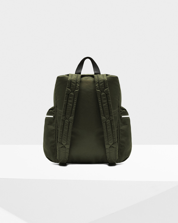  Hunter original top clip backpack - nylon : dark olive