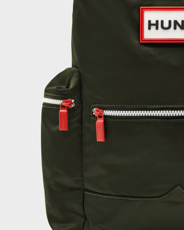  Hunter original top clip backpack - nylon : dark olive