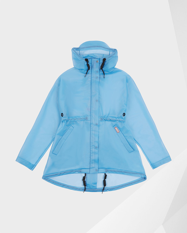  Hunter women's original vinyl smock : pale blue