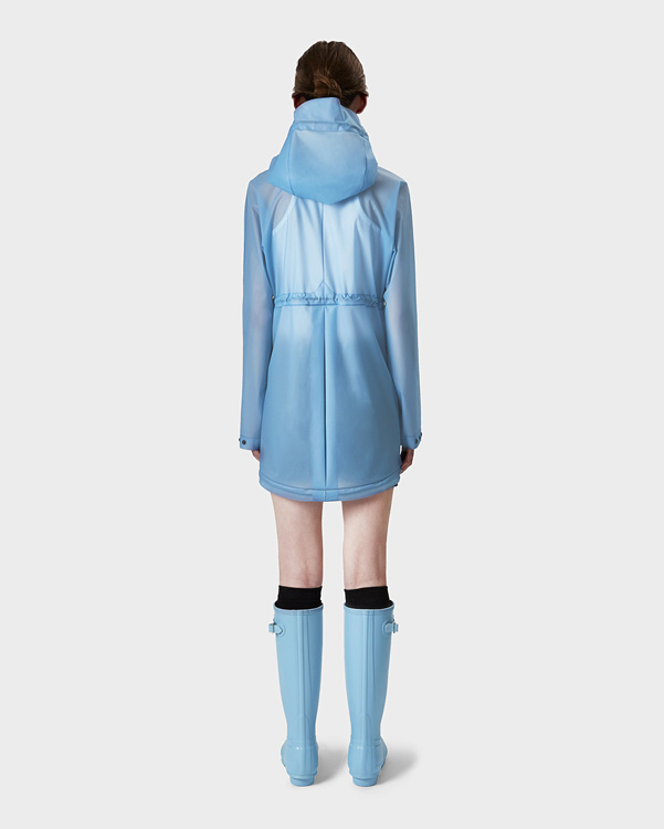  Hunter women's original vinyl smock : pale blue