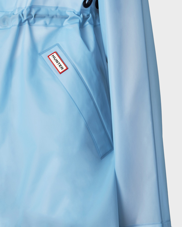  Hunter women's original vinyl smock : pale blue