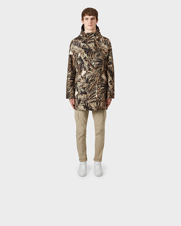  Hunter men's original 3 layer parka : linen green jungle camo