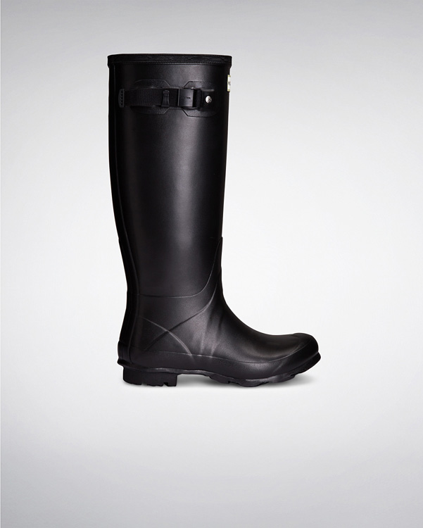  Hunter women's norris field neoprene lined wellington boots : black