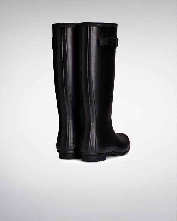  Hunter women's norris field neoprene lined wellington boots : black