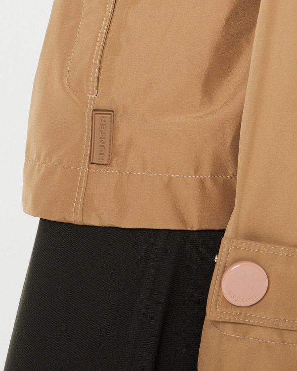  Hunter women's refined trench jacket : pluto