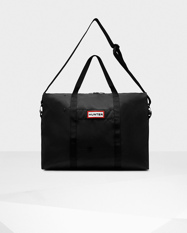  Hunter original nylon weekender : black