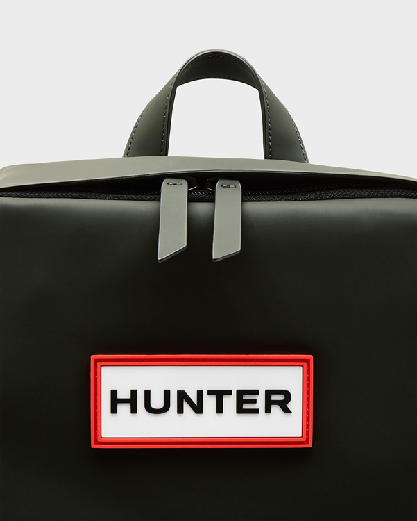  Hunter original rubberised backpack : dark olive