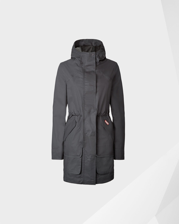  Hunter women's original cotton hunting coat : dark slate