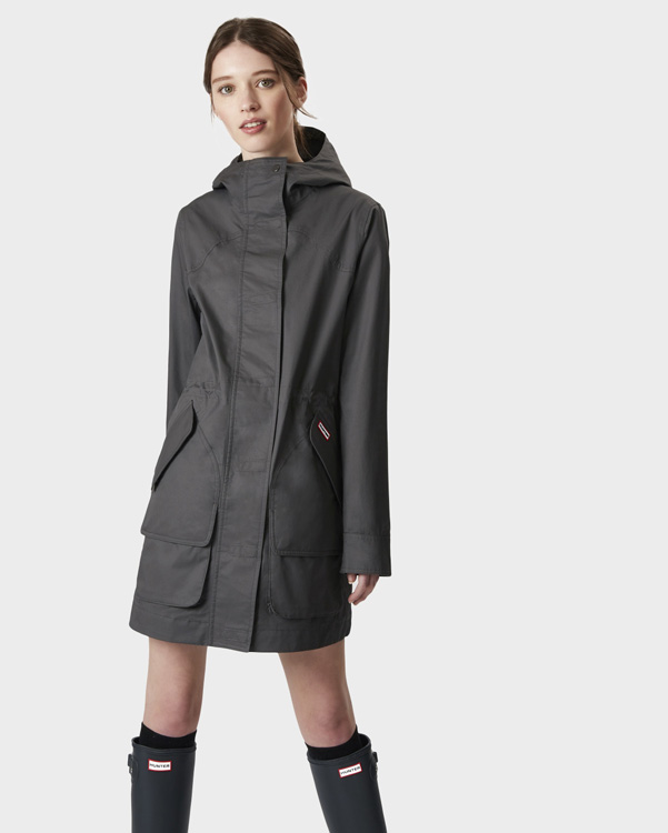  Hunter women's original cotton hunting coat : dark slate