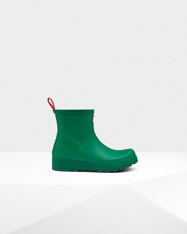  Hunter original play short wellington boots : hyper green