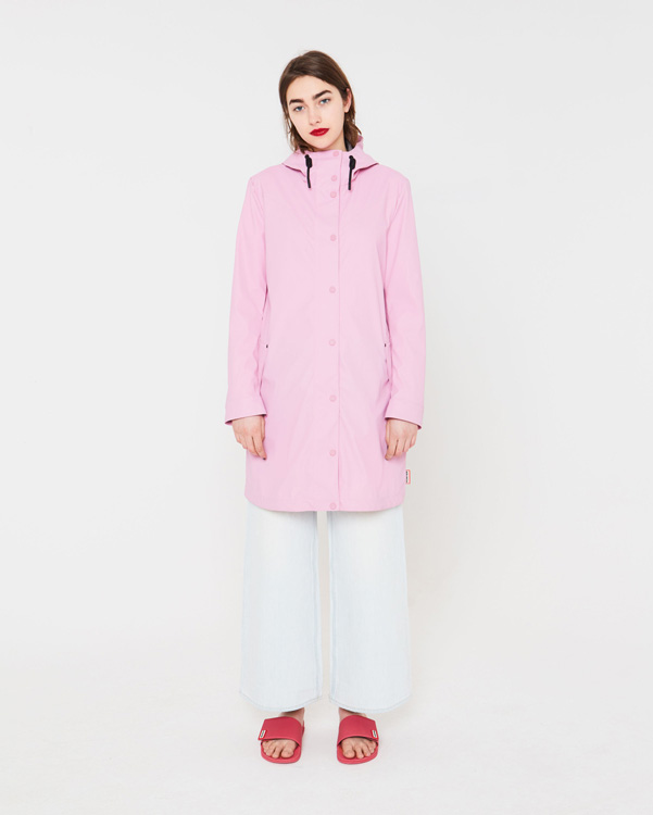  Hunter women's original light rubberised coat : blossom