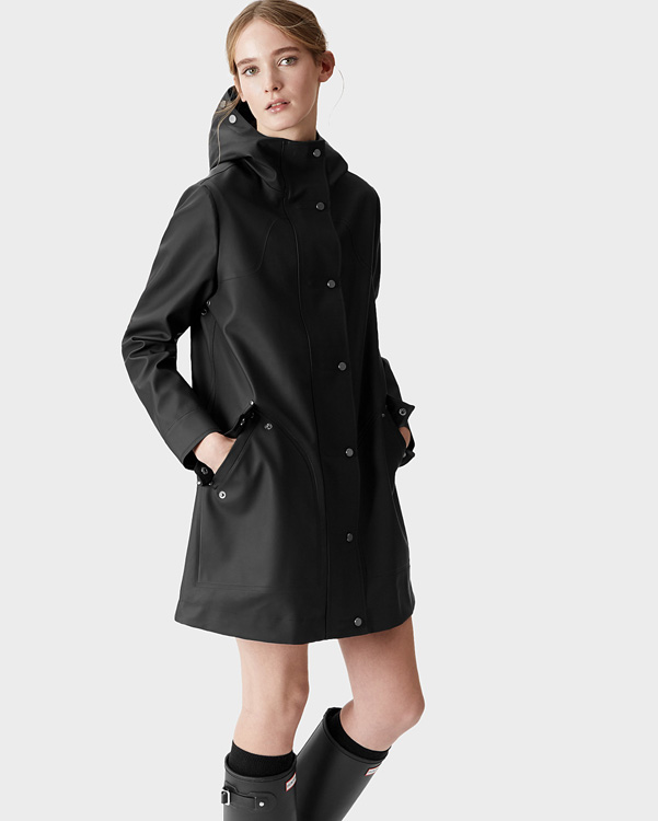  Hunter women's original rubberised hunting coat : black