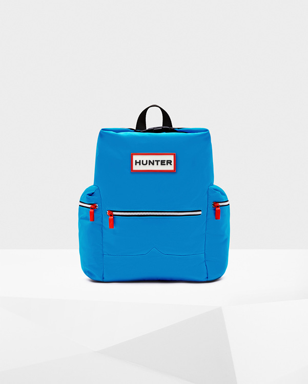  Hunter original top clip backpack - nylon : ocean blue