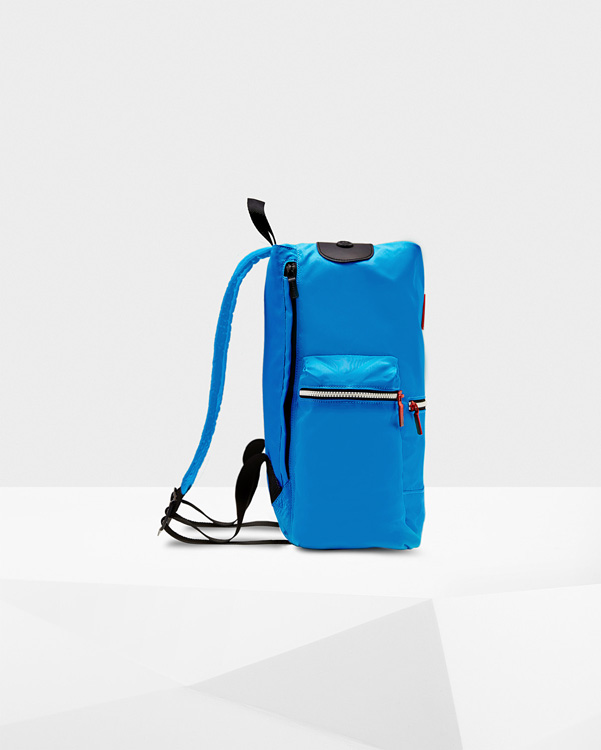  Hunter original top clip backpack - nylon : ocean blue