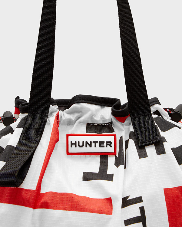  Hunter original exploded logo packable tote : exploded logo