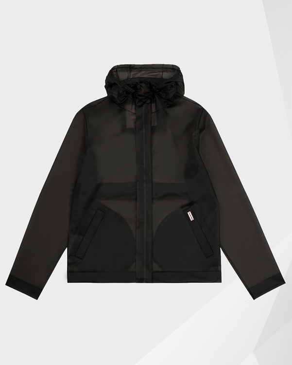  Hunter men's original vinyl windcheater : black