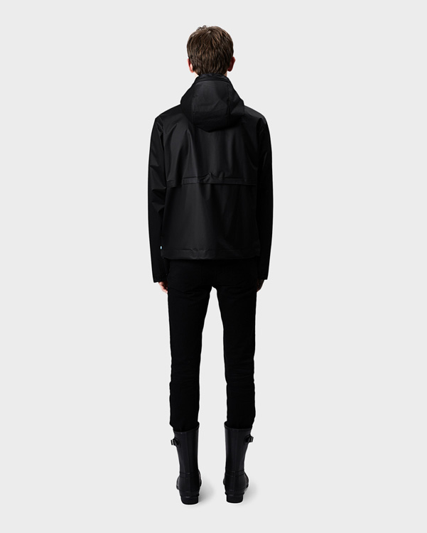  Hunter men's original vinyl windcheater : black