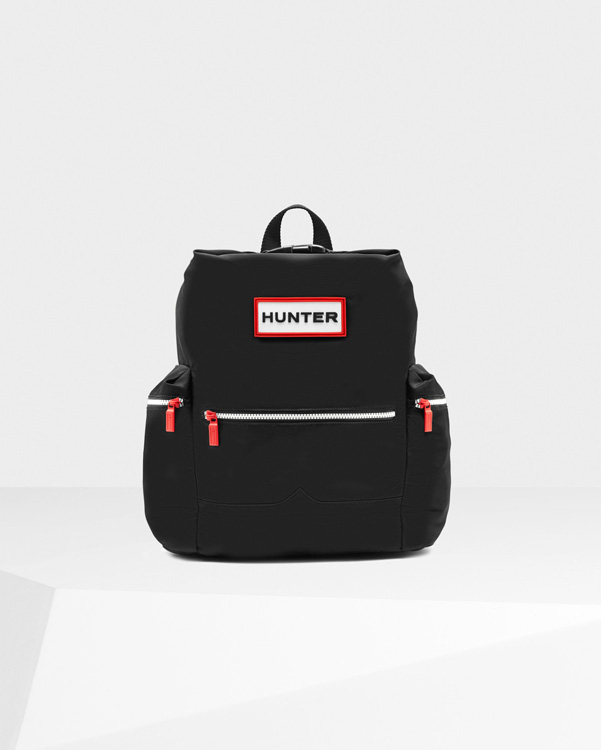  Hunter original top clip backpack - nylon : black