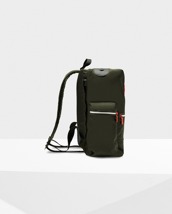  Hunter original top clip backpack - nylon : dark olive