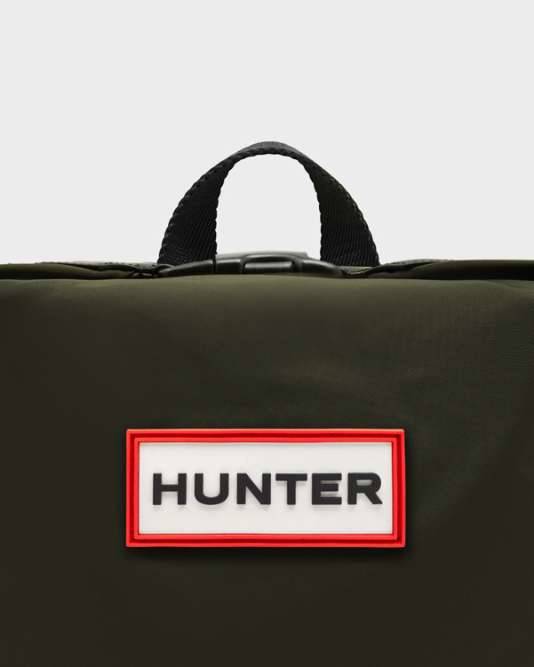  Hunter original top clip backpack - nylon : dark olive