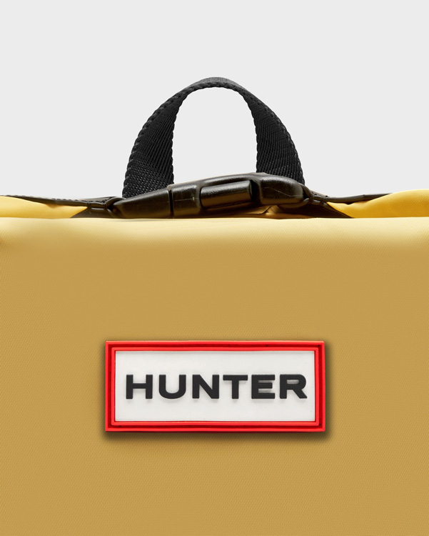  Hunter original mini top clip backpack - nylon : pale yellow