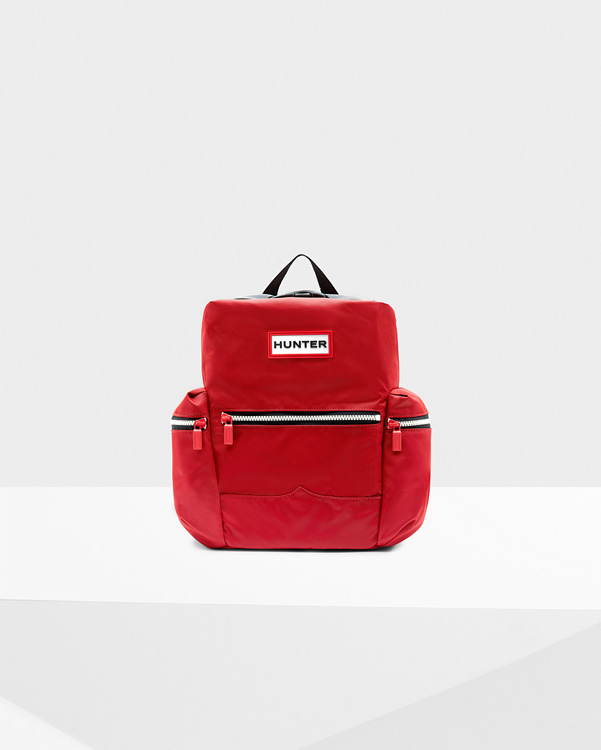  Hunter original mini top clip backpack - nylon : military red