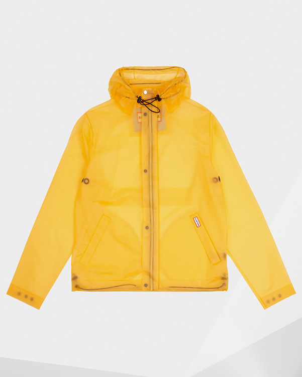  Hunter men's original vinyl windcheater : yellow