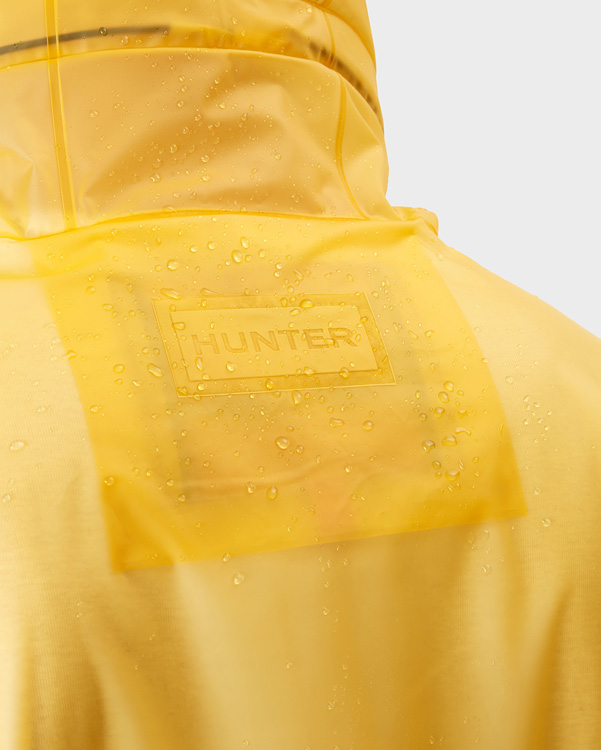  Hunter men's original vinyl windcheater : yellow