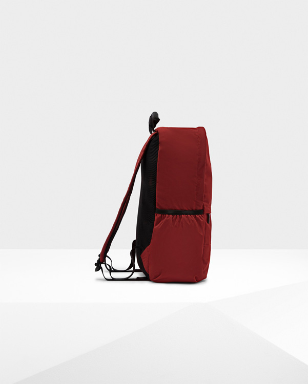  Hunter original nylon large backpack : military red