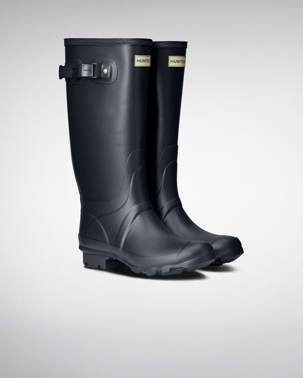  Hunter women's huntress wellington boots : navy