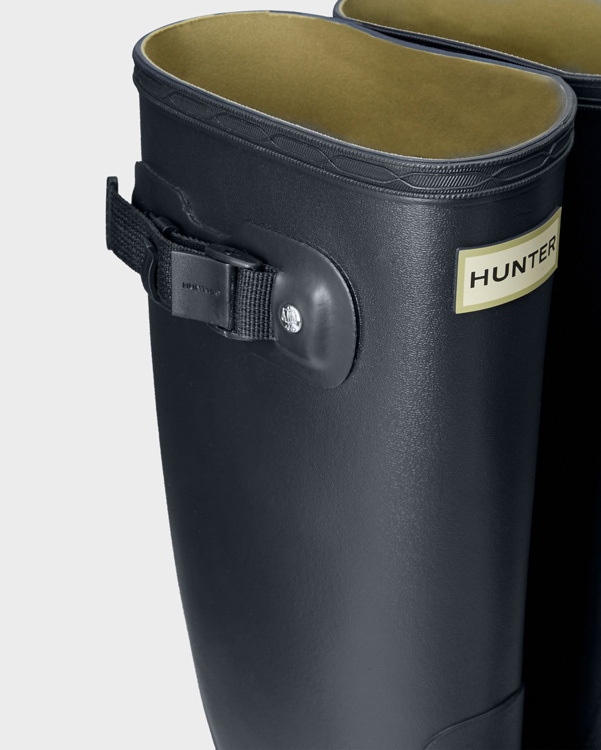  Hunter women's huntress wellington boots : navy