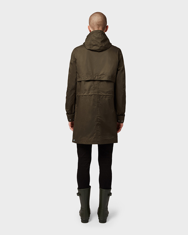  Hunter men's original cotton hunting coat : dark olive