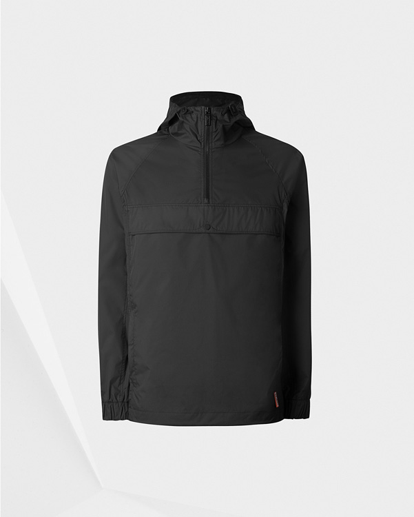  Hunter men's original packable cagoule : black