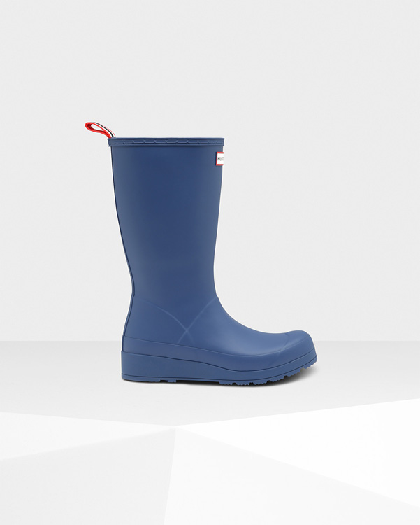  Hunter original play tall wellington boots : peak blue