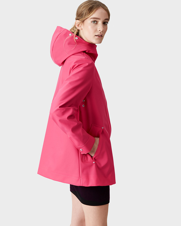  Hunter women's original rubberised smock : bright pink