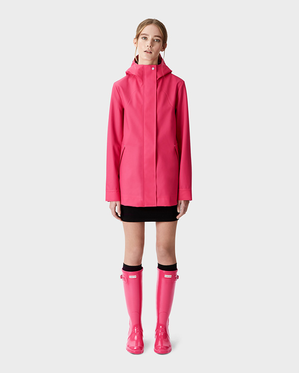  Hunter women's original rubberised smock : bright pink