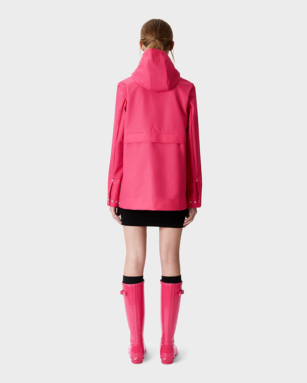  Hunter women's original rubberised smock : bright pink