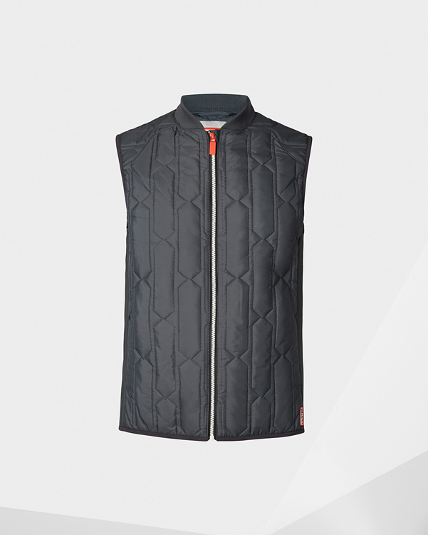  Hunter men's original midlayer gilet : dark slate