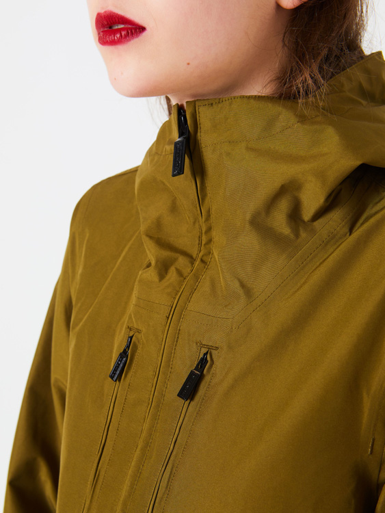  Hunter women's original 3 layer long anorak : khaki