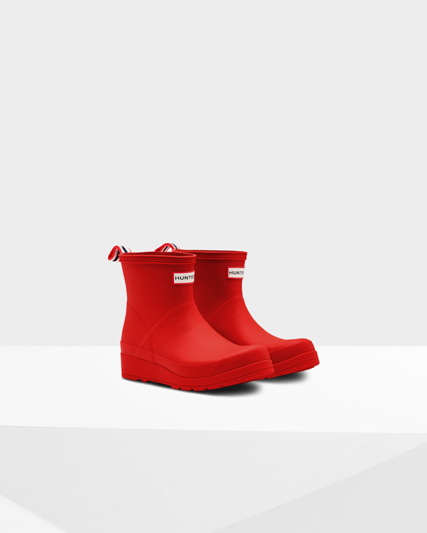  Hunter original play short wellington boots : hunter red