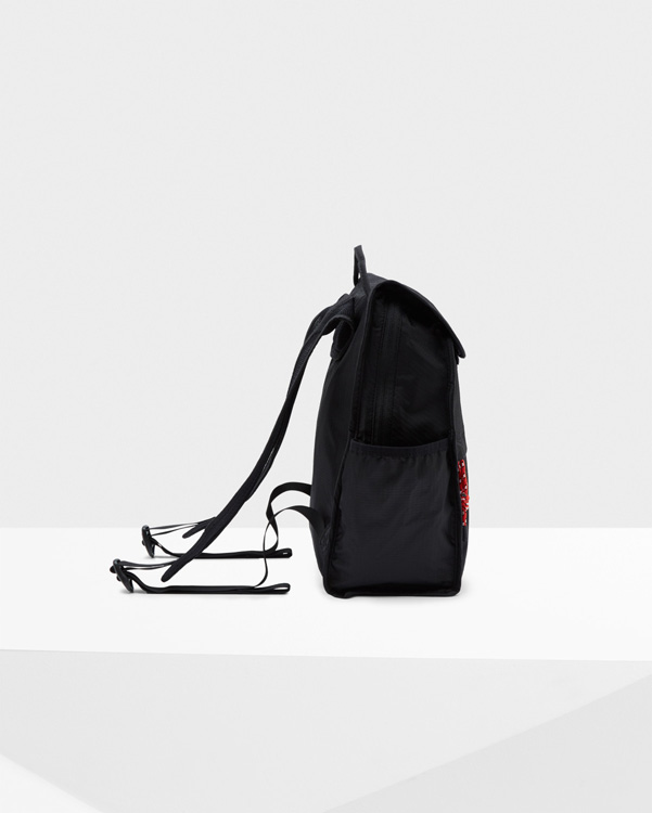  Hunter original packable backpack : black